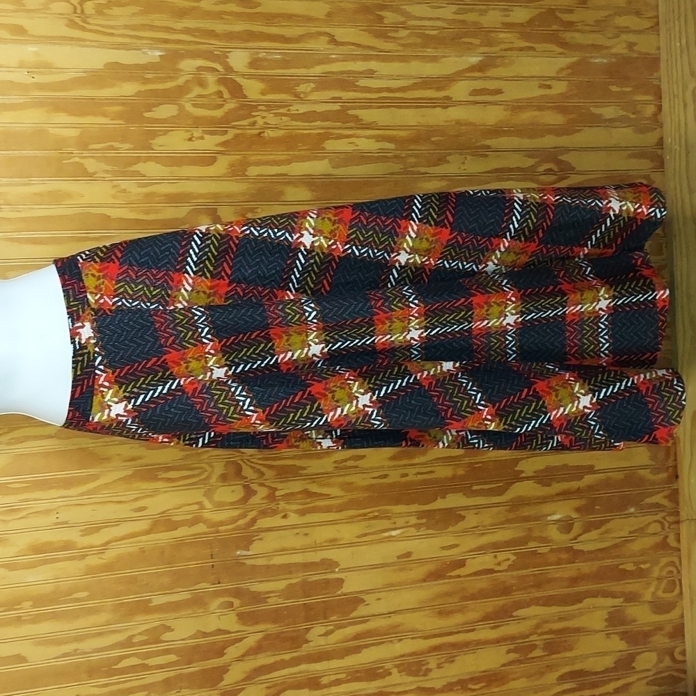 Vintage curtain skirt
